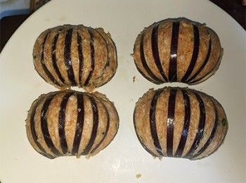 step8: 做好的燈籠排在碟上