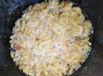 step5: 保持小火，至油份完全迫出