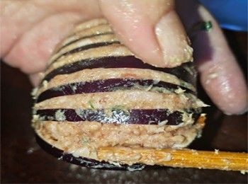 step6: 每個間隙也要釀入餡料