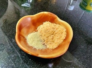 step6: 胡椒粉,赤米蝦粉
