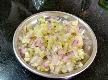 step1: 蒜頭乾蔥