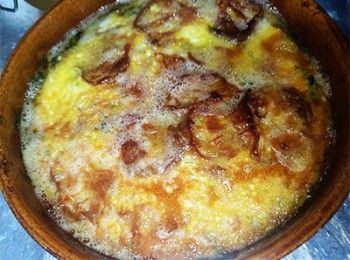 step11: 淋上蛋黃液，200℃焗6-8分鐘