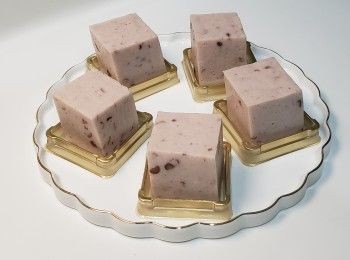step1: 清水煮沸
魚膠粉，白糖混合