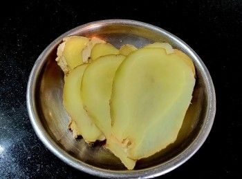 step1: 薑片