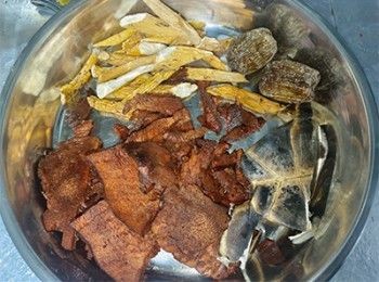 step2: 所有材料洗淨