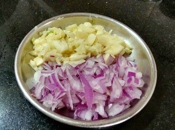 step1: 蒜頭乾蔥