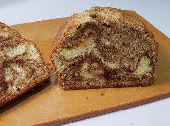 step2: 取部份蛋糕糊與咖啡液混合成 咖啡蛋糕糊
倒入模具