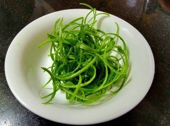 step2: 蔥絲