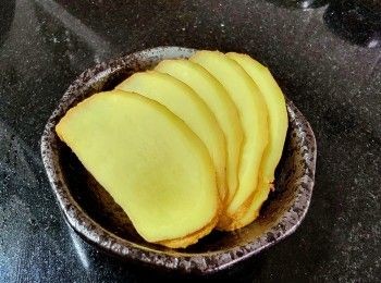 step1: 薑片