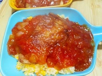 step16: 淋在豬扒飯上