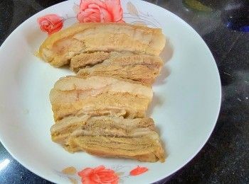 step5: 腩肉(已煲過湯)