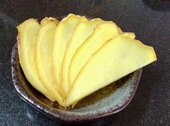 step1: 薑片