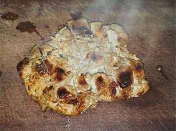 step5: 煎熟後切件備用