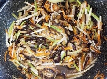 step12: 炒至開始軟身