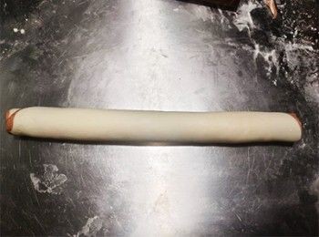 step13: 從上開始卷起、要卷實一點不要有空隙