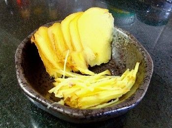 step2: 薑片