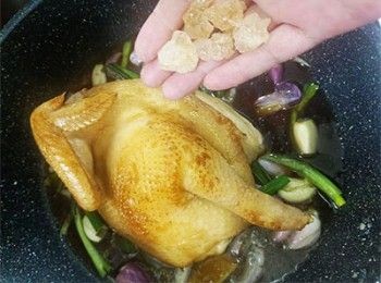 step11: 加入冰糖小火焗10分鐘