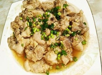 step10: 蒸好後撤上蔥花