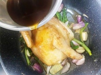 step10: 加入花雕及蠔油