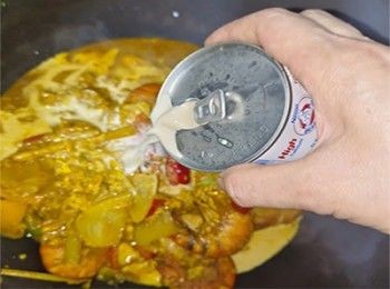 step11: 加入泰國淡奶拌勻