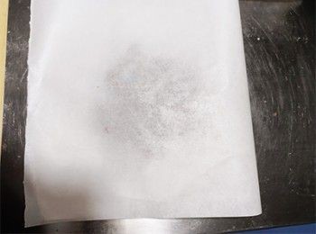 step6: 烘焙紙對摺