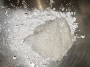 step5: <span class="group_1">蝦餃皮</span> 加入熟麵糰