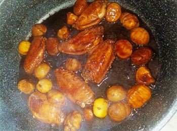 step8: 加少許生粉水收汁