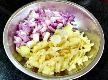 step1: 蒜頭, 乾蔥