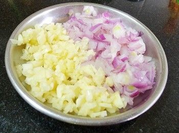 step1: 蒜頭, 乾蔥