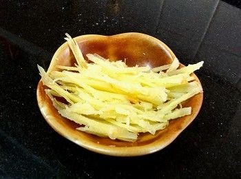 step2: 薑絲