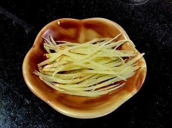 step2: 薑絲