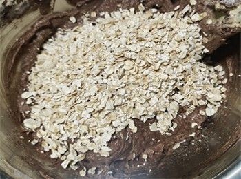 step5: 加入即食燕麥拌勻