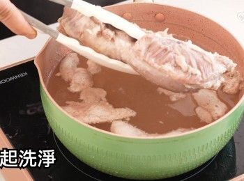 step13: 撈起洗淨