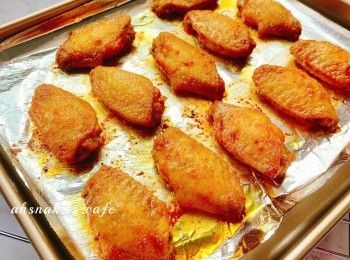 step2: 220度15-18分鐘，取出撒辣椒粉