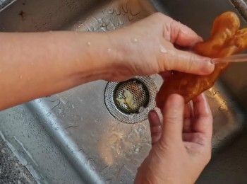 step3: 取出 洗淨