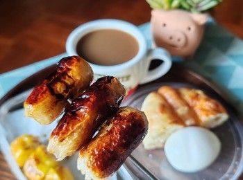 step5: 便可上桌享用，要襯熱吃才會芝士有會有流心拉絲的效果