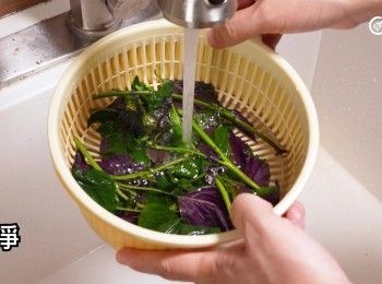 step3: 洗淨浸泡