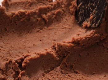 step3: 拌勻成香濃朱古力番薯蓉