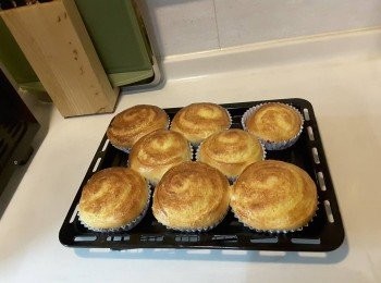 step14: 預熱焗爐160度焗25分鐘（參考）