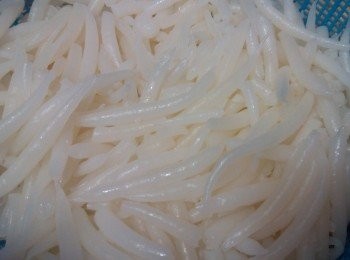 step1: 先把銀針粉及其他配料洗淨瀝乾。