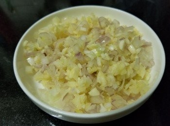 step5: 蒜頭，乾蔥
