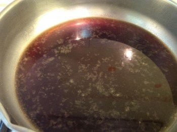 step3: 把醬汁煮到糖化後待涼