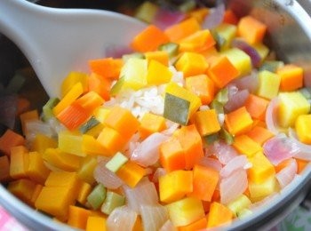 step6: 漂亮繽紛的鮮彩時蔬開蓋囉~ 漂亮繽紛的鮮彩時蔬開蓋囉~