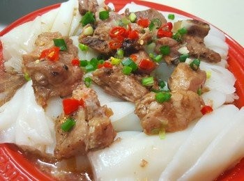 step6: 灑上蔥花即可。