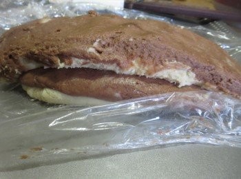 step7: 叠起来，压扁，重复3次