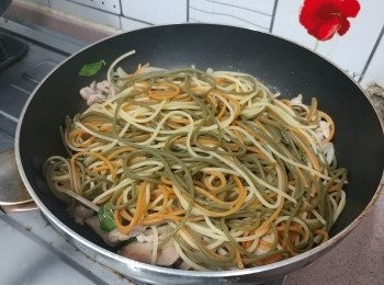 step6: 倒入DIVELLA三色意粉意粉