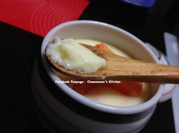 step5: **蒸的時間按容器大小及爐具火力自行調節