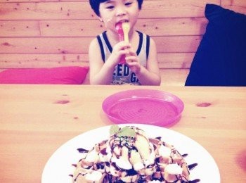 step4: 然後就愉快的和孩子一起享受親子午茶時光吧