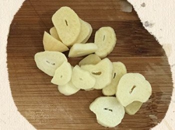 step1: 蒜切片