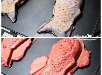 step6: 關上蓋子加熱，待綠燈亮起後打開查看烘烤狀況，如果覺得不夠熟，可以再蓋回續烤約15~30秒左右。